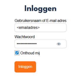 01b. Inloggen